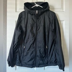 Calvin Klein Black Windbreaker Jacket